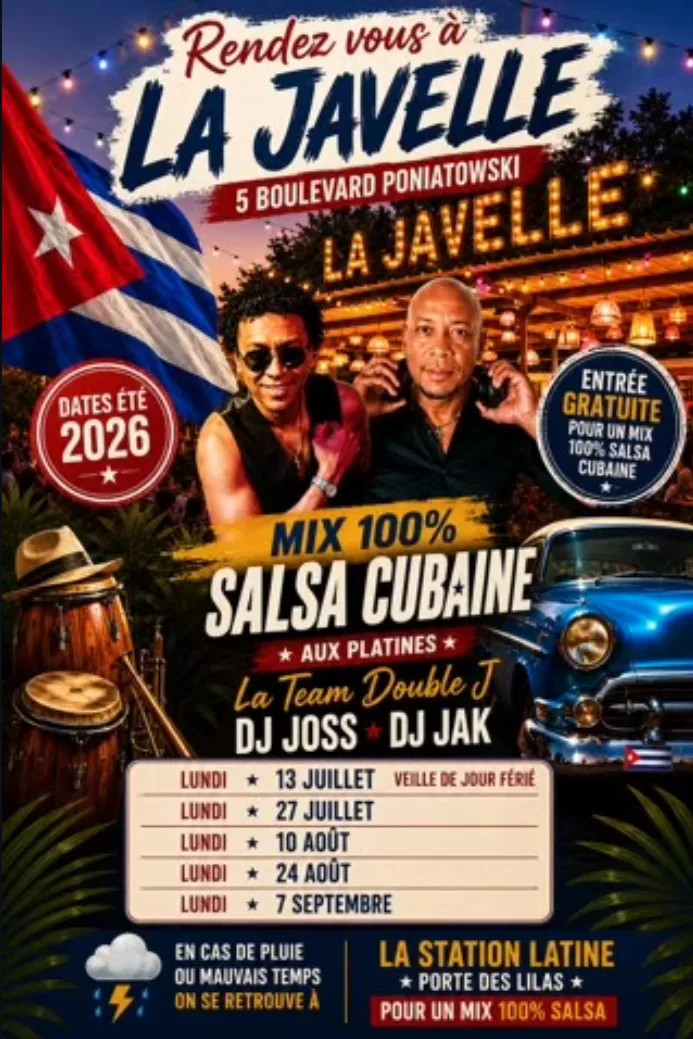 Bal cubain à la Javelle -- — Paris