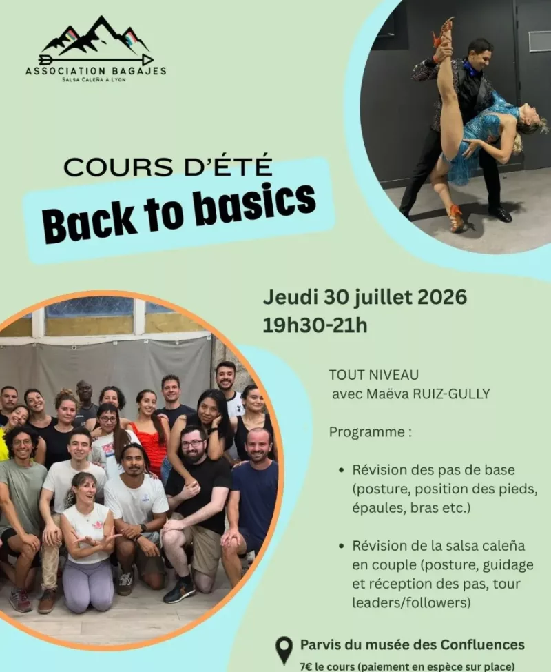 Cours d'été : Back to basics — Lyon