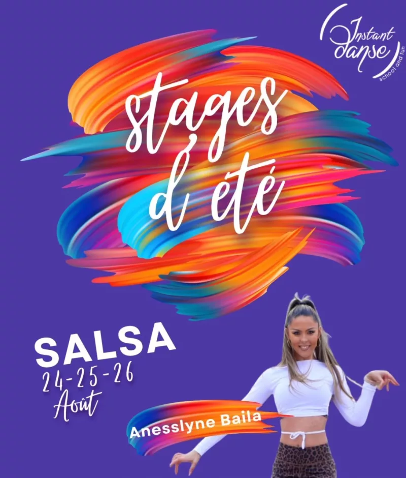 Stage Salsa Anesslyne Baila — Aubagne