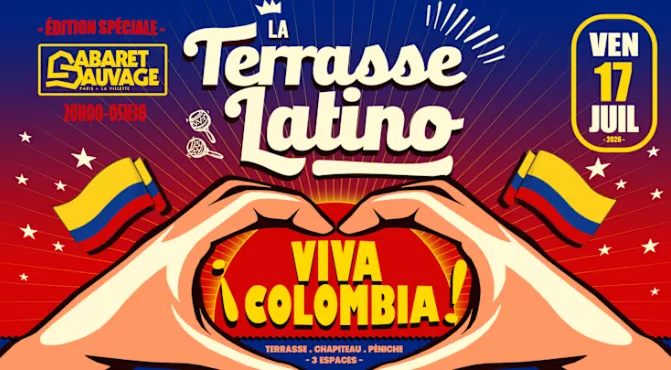 La Terrasse Latino! Viva Colombia! — Paris