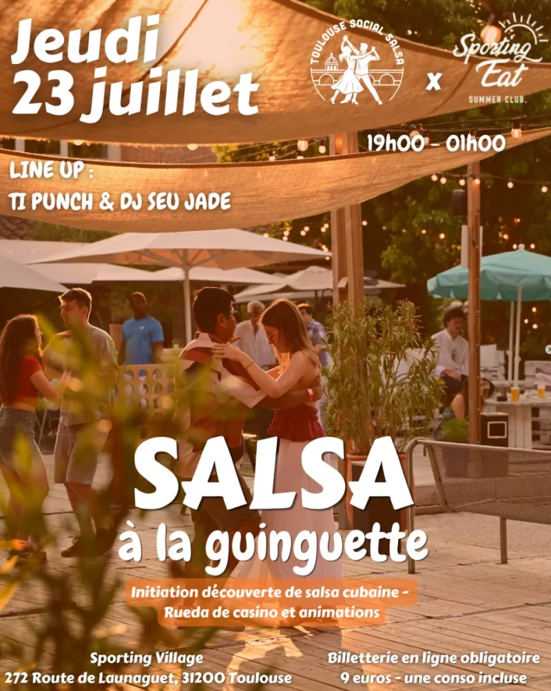 Salsa à la guinguette — Toulouse