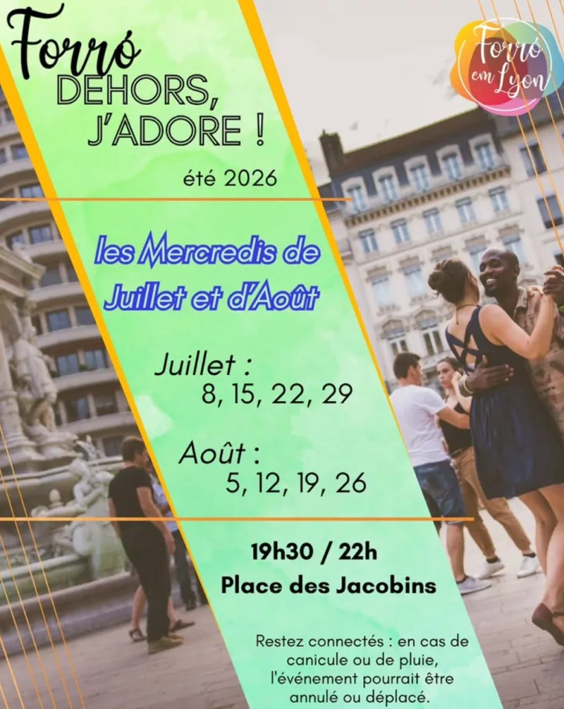 Forró dehors j'adore — Lyon
