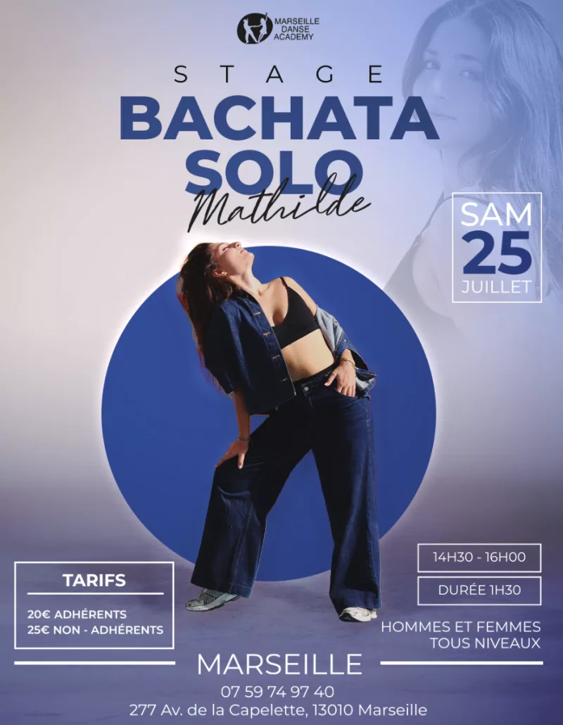 Stage Bachata Solo avec Mathilde — Marseille