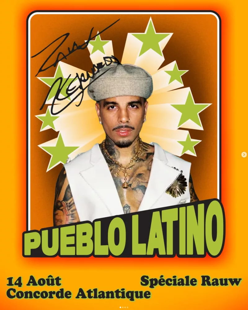 Pueblo Latino • Spéciale Rauw Alejandro! — Paris