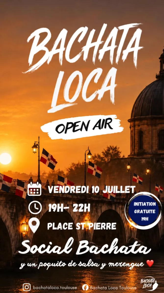 Bachata Loca – Sunset Vibes — Toulouse