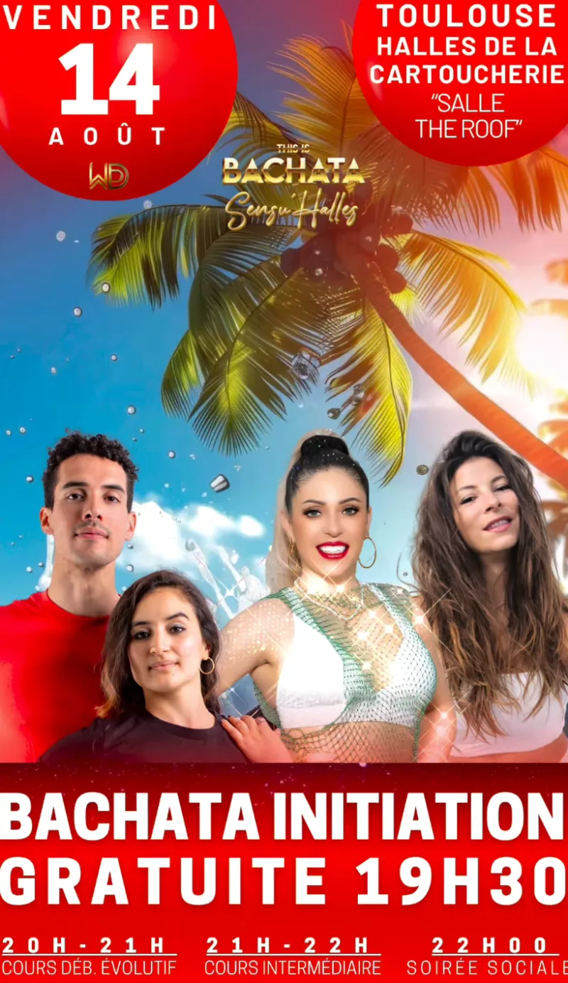 Initiation bachata, les halles de la cartoucherie — Toulouse