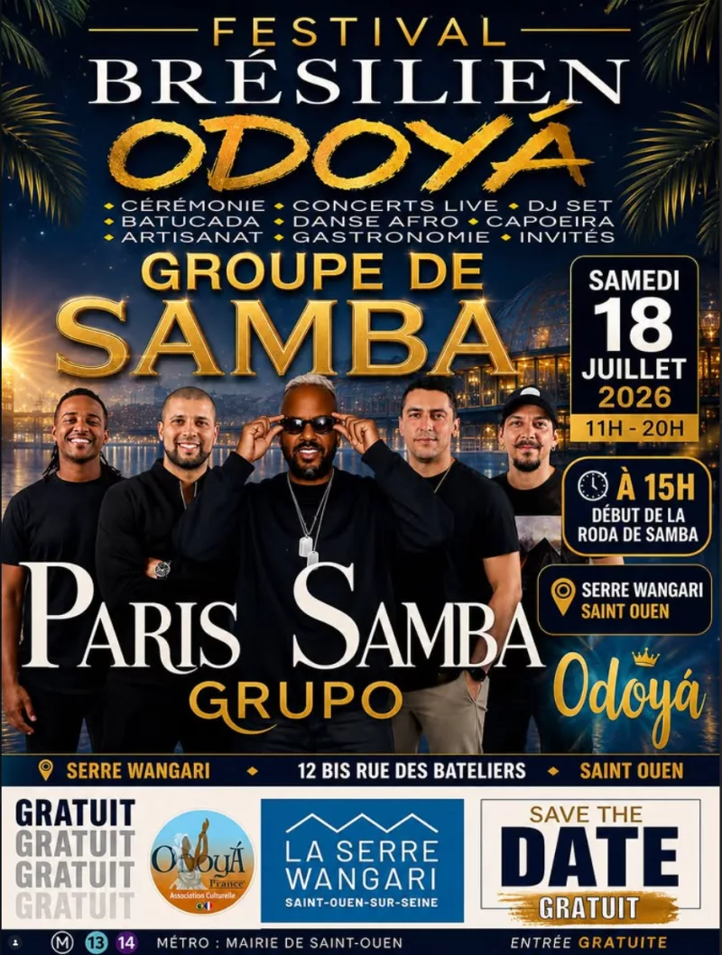 Festival Brésilien Odoya — Saint-Ouen-sur-Seine