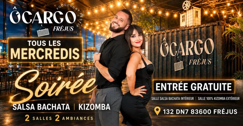 Soirée Latino SB|K ÔCargo — Fréjus