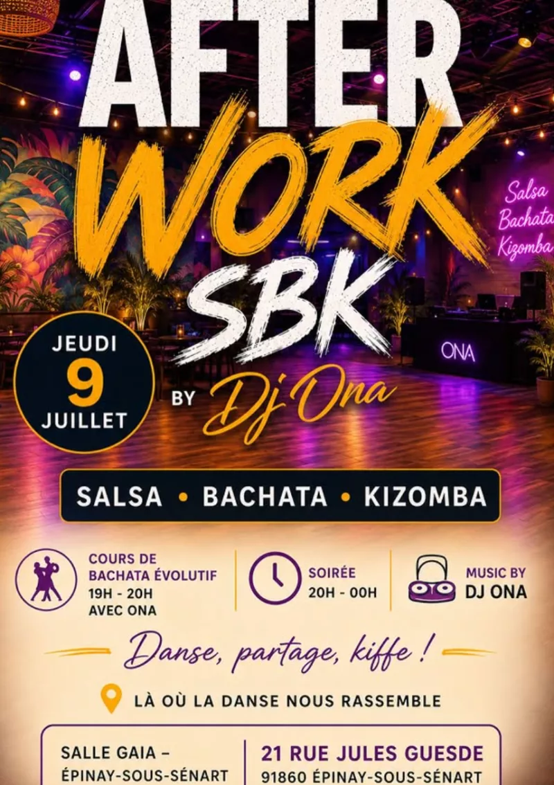 Afterwork SBK — Épinay-sous-Sénart