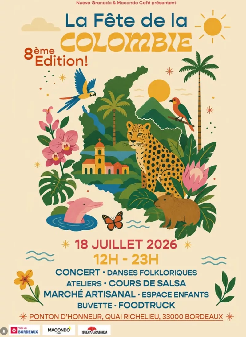 La Fête de la Colombie — Bordeaux