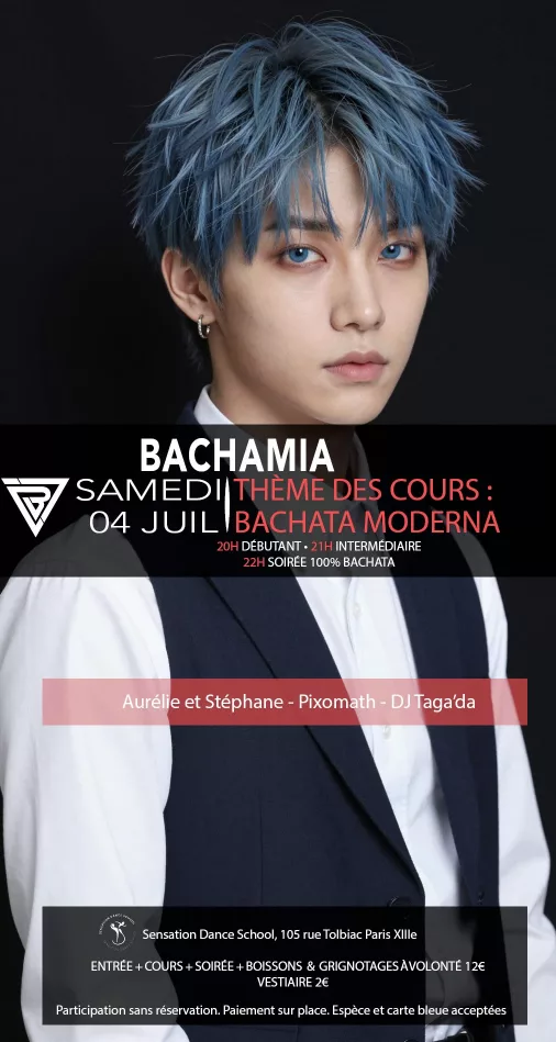 Bachamia : soirée bachata moderna — Paris