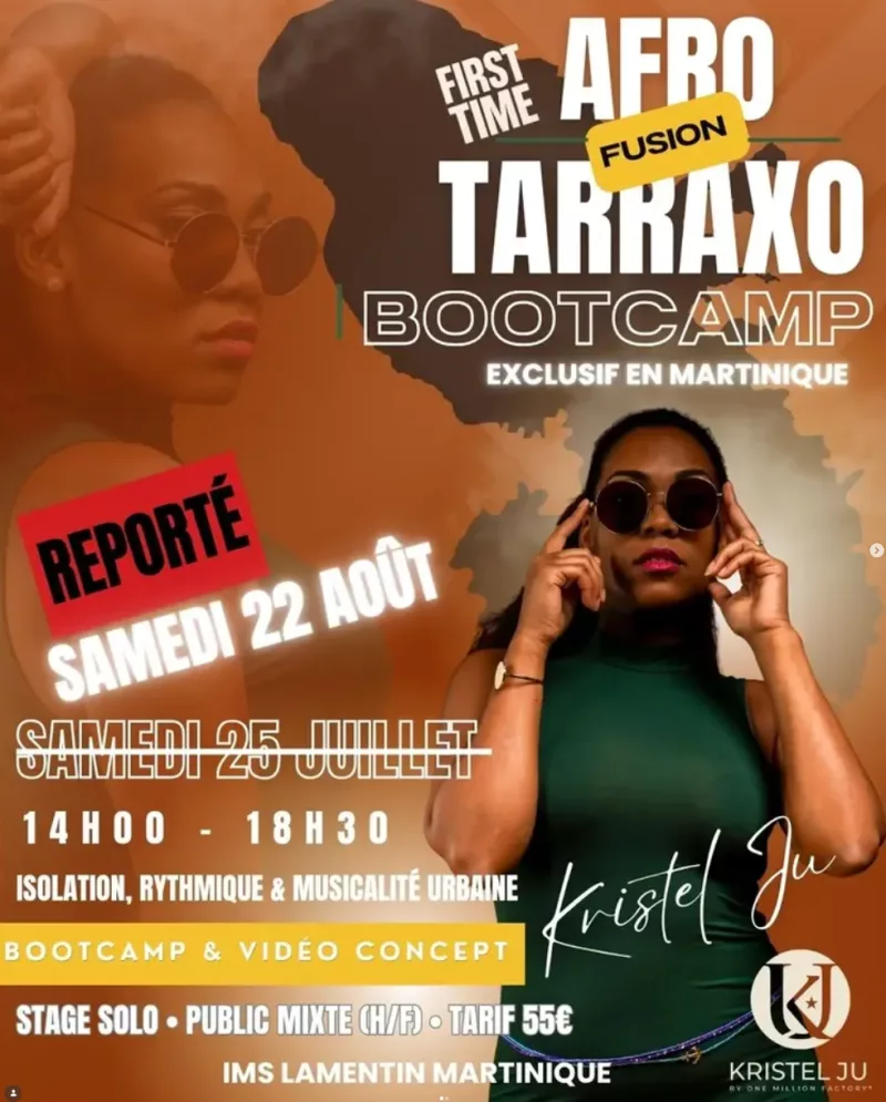 Bootcamp Fusion Afro / Tarraxo - Kristel Ju — Le Lamentin