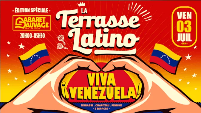 La Terrasse Latino! Viva Venezuela! — Paris