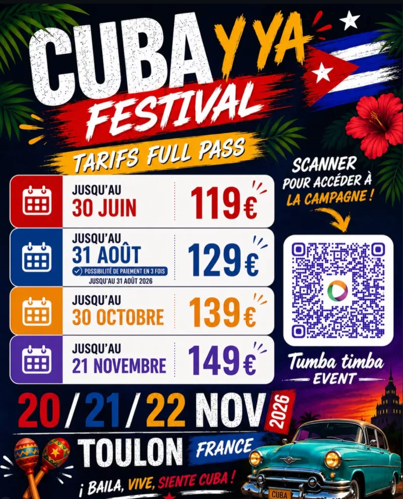 Cuba y Ya Festival — Toulon