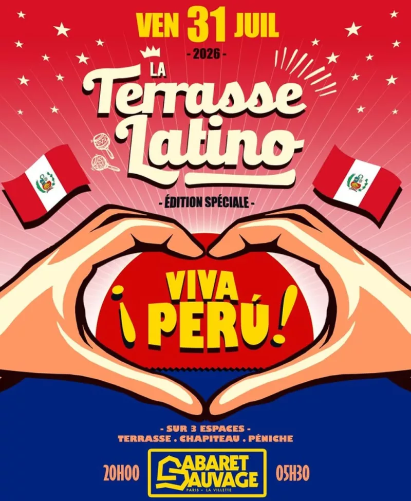 La Terrasse Latino ! ¡Viva Perú! — Paris